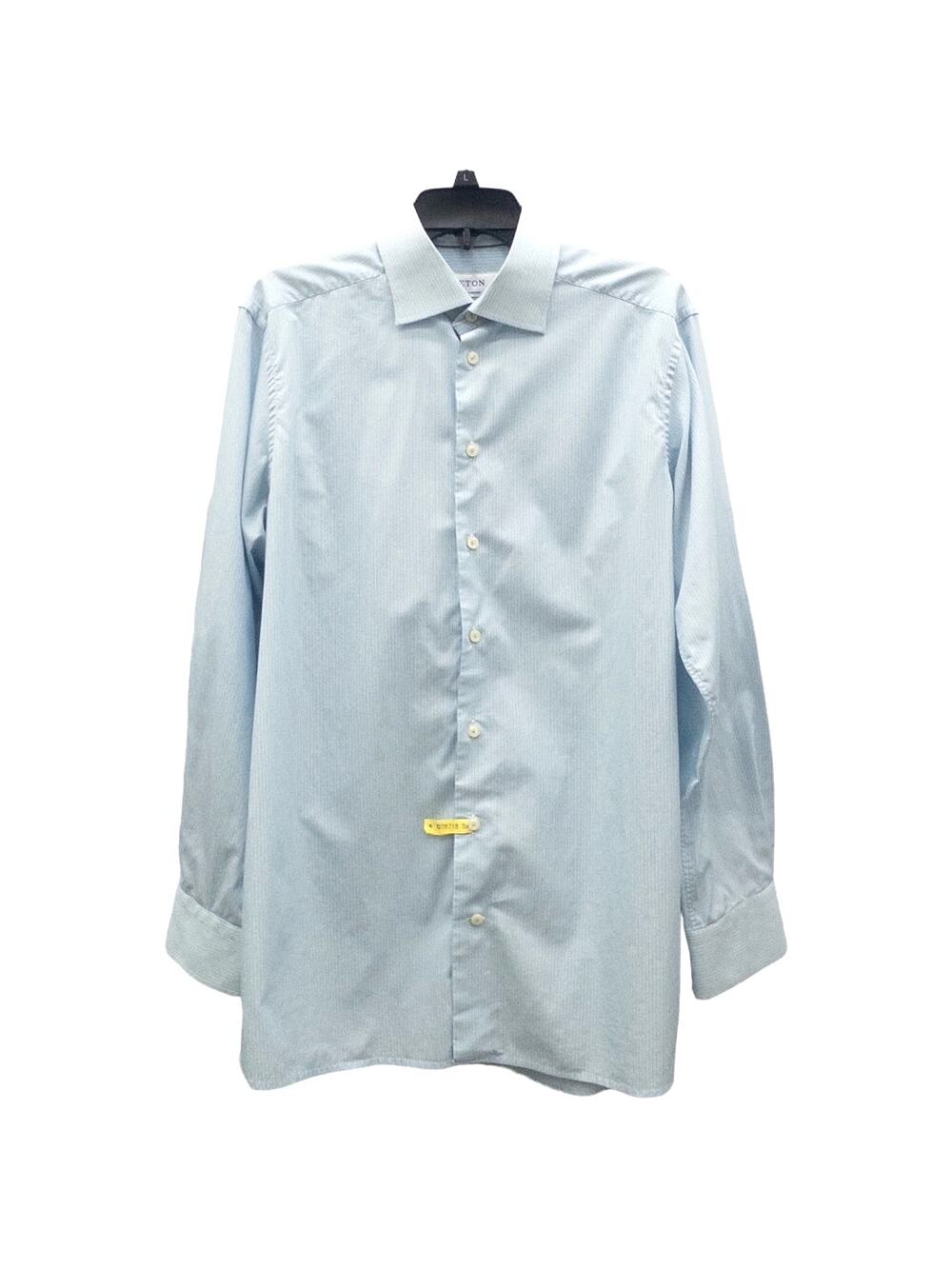 Eton Contemporary Fit Dress Shirt Men Neck 16/41 Blue Lavender Stripe